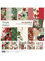Simple Stories Simple Stories 12x12 Collection Kit, Simple Vintage Old-Fashioned Christmas
