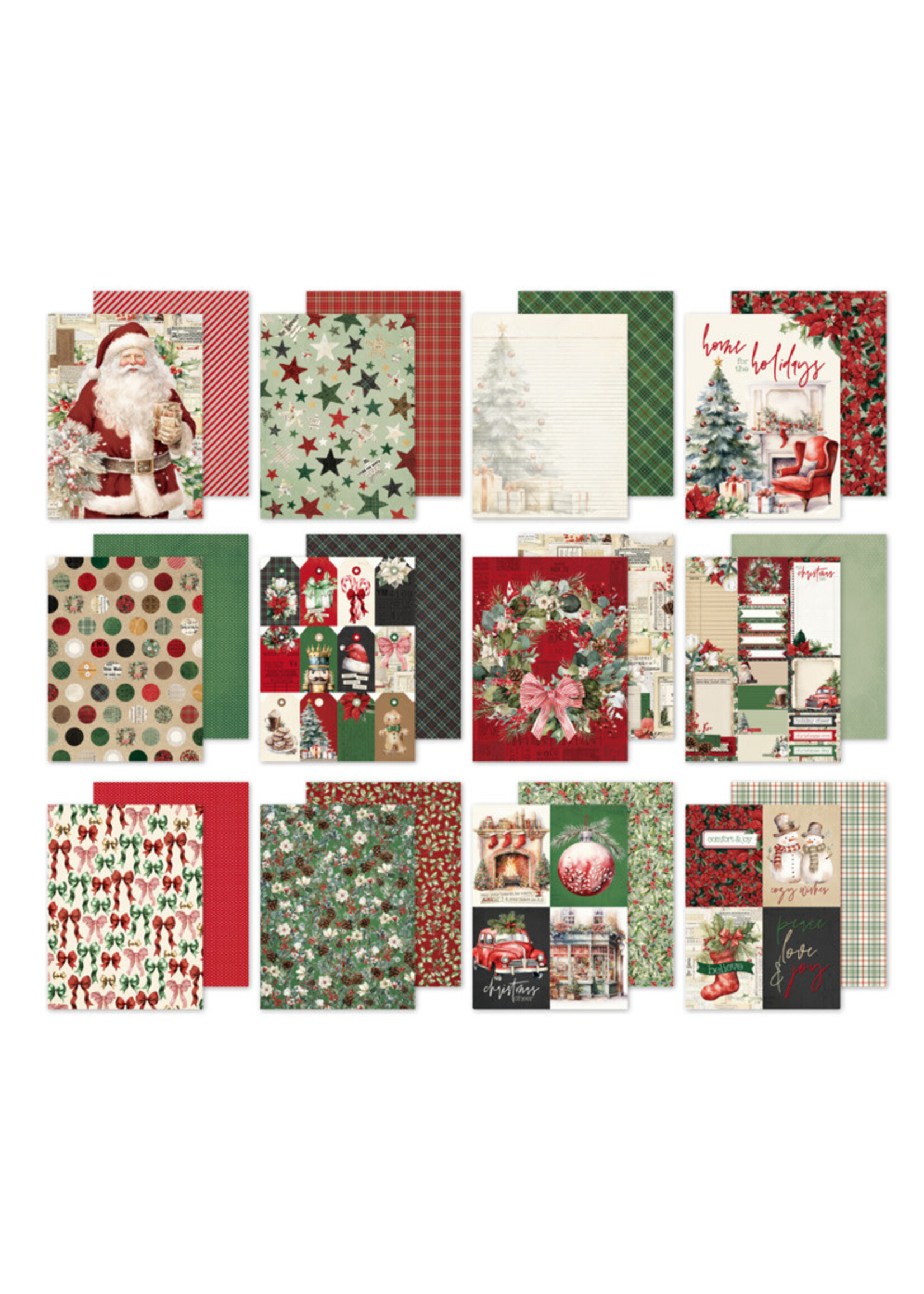 Simple Stories Simple Stories 6x8 Paper Pad, Simple Vintage Old-Fashioned Christmas