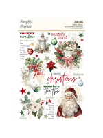 Simple Stories Simple Stories Rub-ons, Simple Vintage Old-Fashioned Christmas