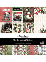 Paper Rose Paper Rose 12x12 Paper Collection, Christmas Wishes
