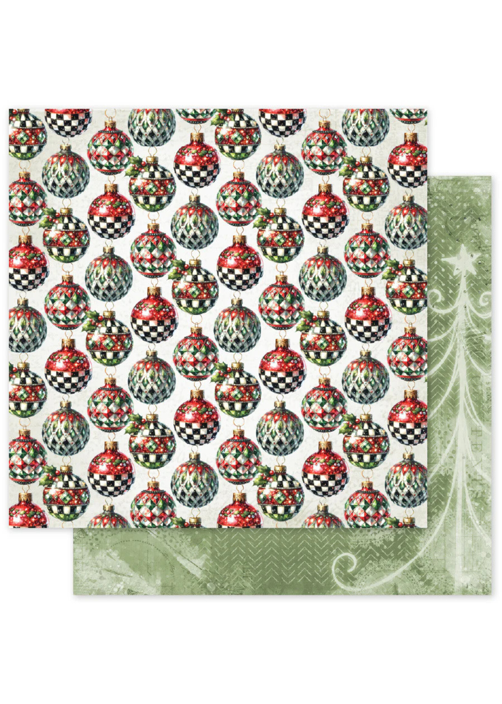 Paper Rose Paper Rose 12x12 Christmas Wishes Basics, F