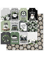 Paper Rose Paper Rose 12x12 Mistletoe Market, E