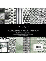 Paper Rose Paper Rose 6x6 Paper Collection, Mistletoe Market Basics