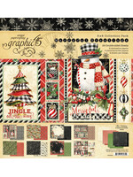 Graphic 45 Graphic 45 8x8 Collection Pack, Merry-ful Greetings