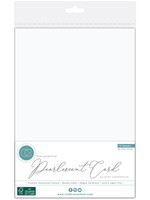 Craft Consortium Craft Consortium A4 Essential Pearlescent Cardstock, Pearl White