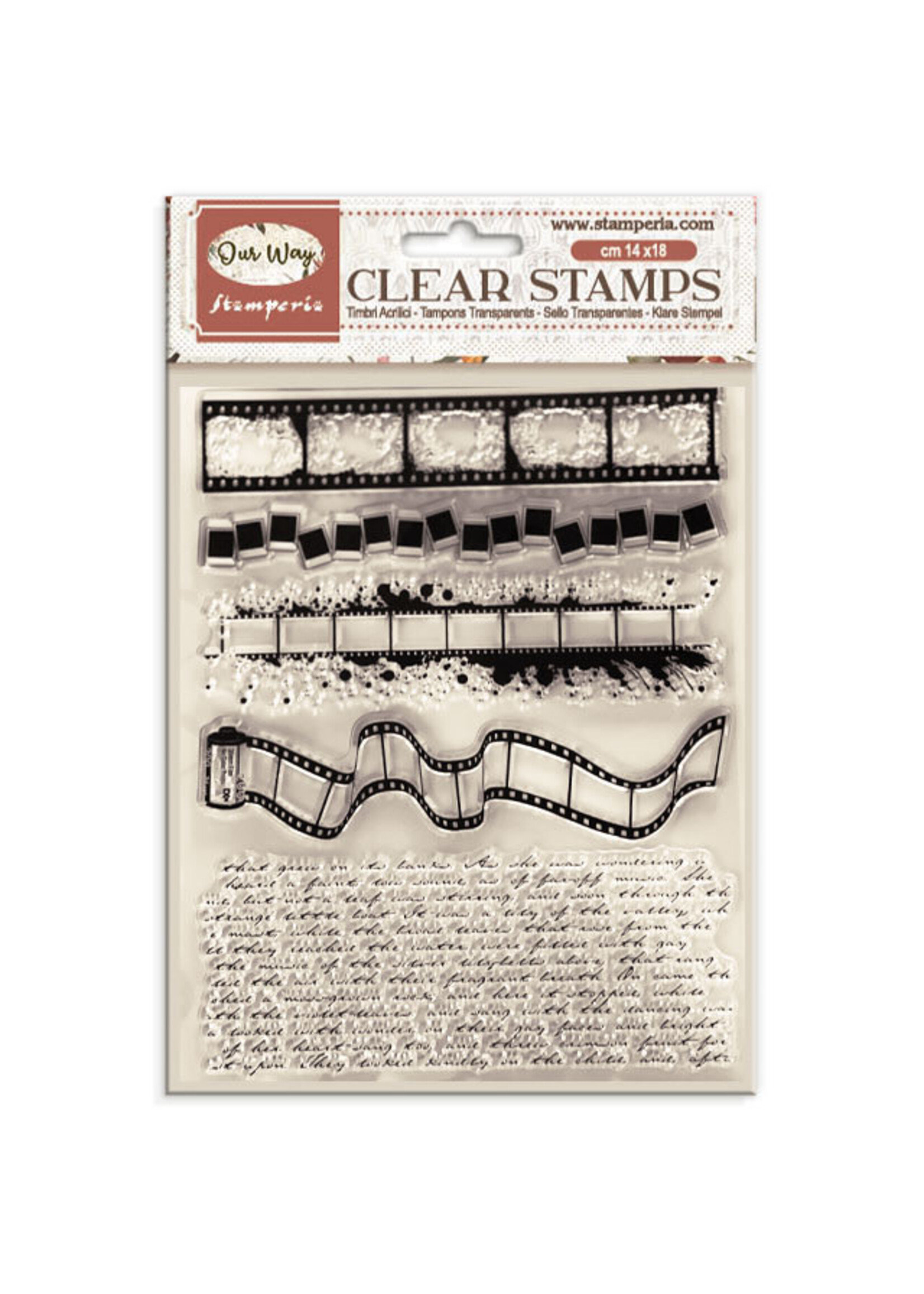 Stamperia Stamperia Stamp, WTK249 Our Way