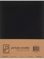 Prism Studio Prism Studio 8.5X11 Bookmaker's Cardstock, 65lb - Black (25 Sheets)
