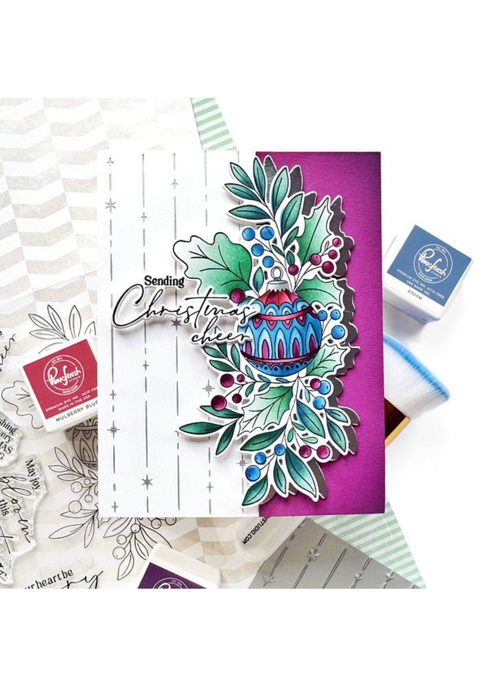 Pink Fresh Studio Pink Fresh Stamp, Festive Flourish