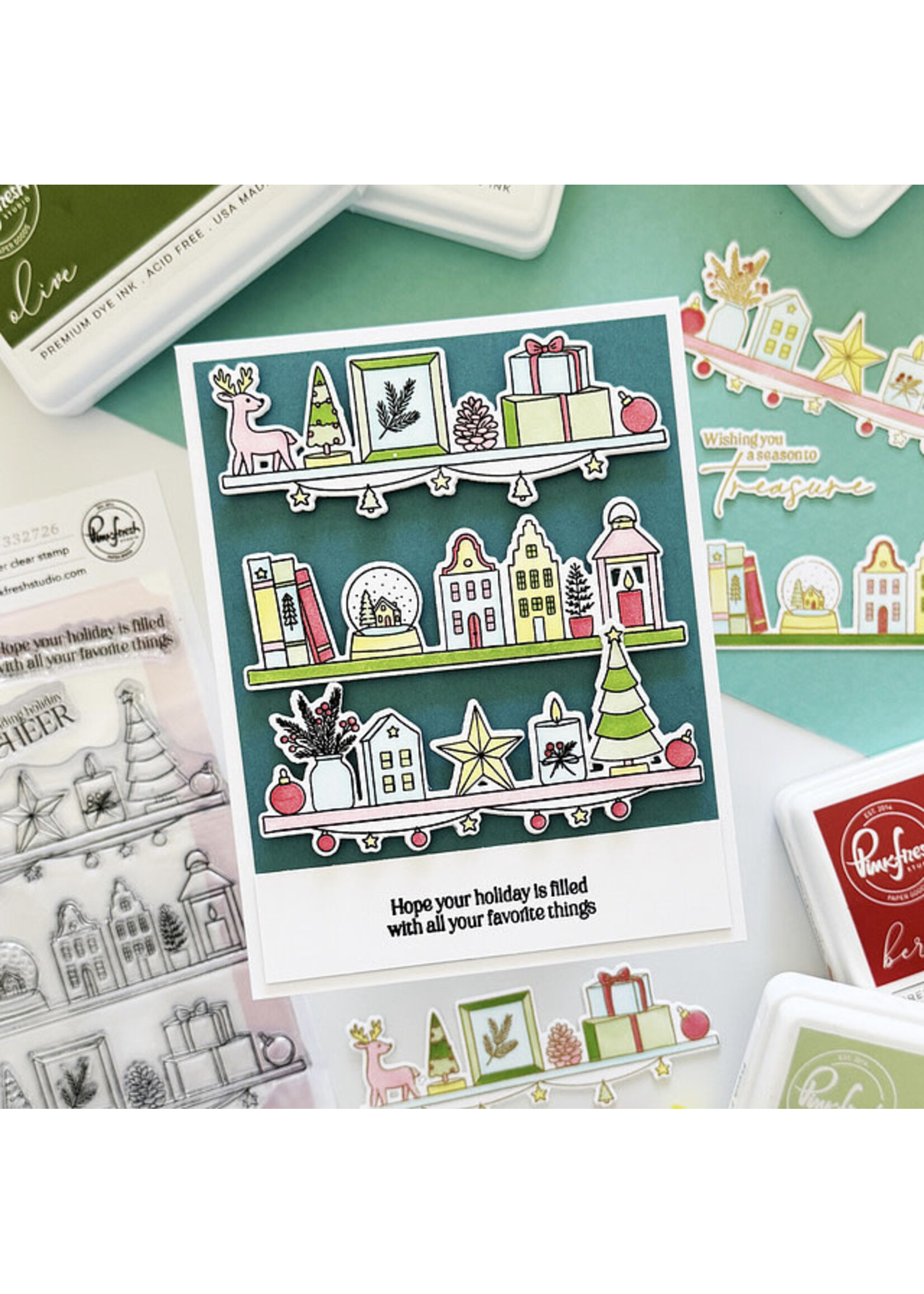 Pink Fresh Studio Pink Fresh Die, Holiday Treasures
