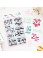 Pink Fresh Studio Pink Fresh Stamp & Die, Treasured Greetings