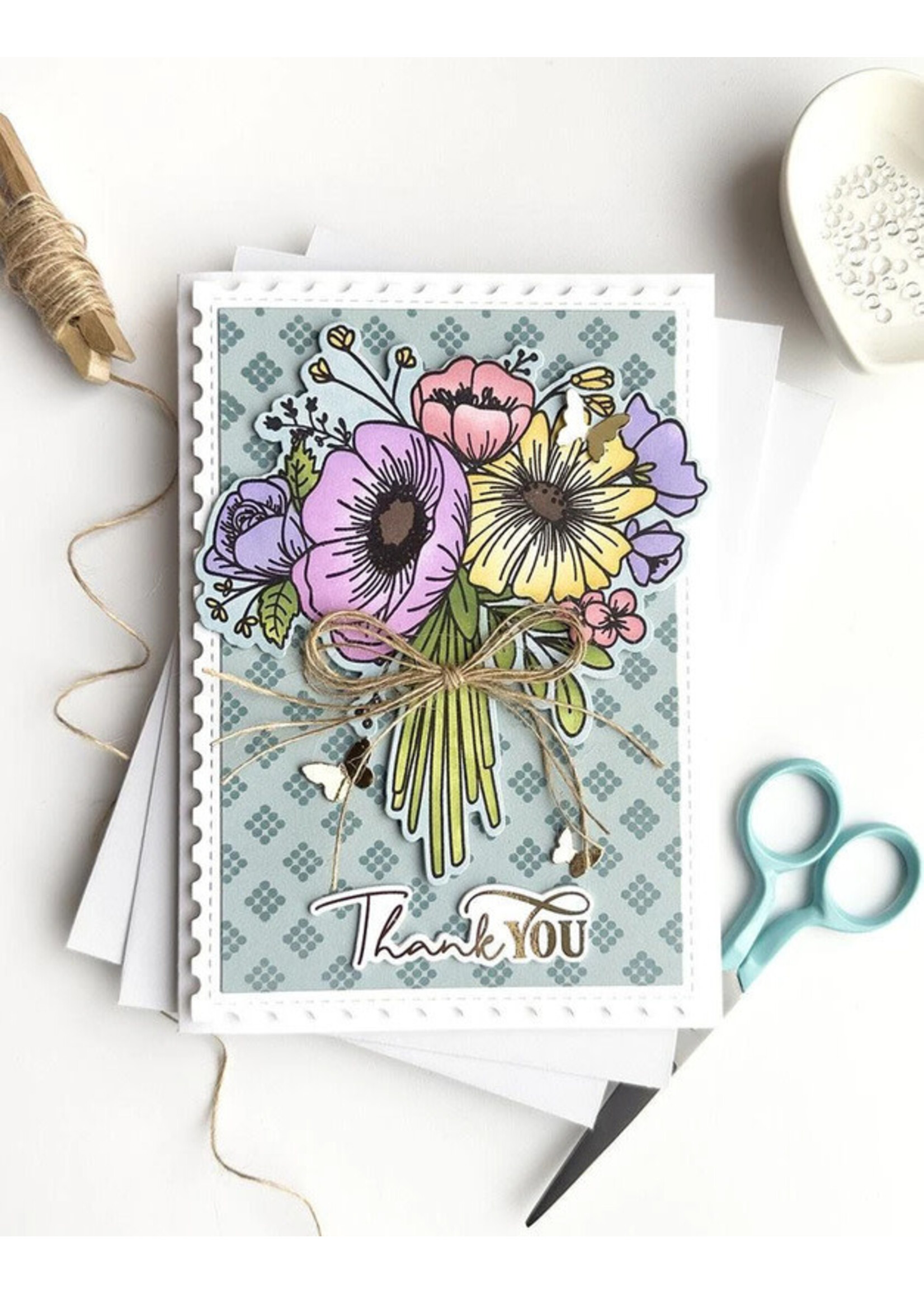 Taylored Expressions Taylored Expressions Die, A7 Postage Stamp Stacklets