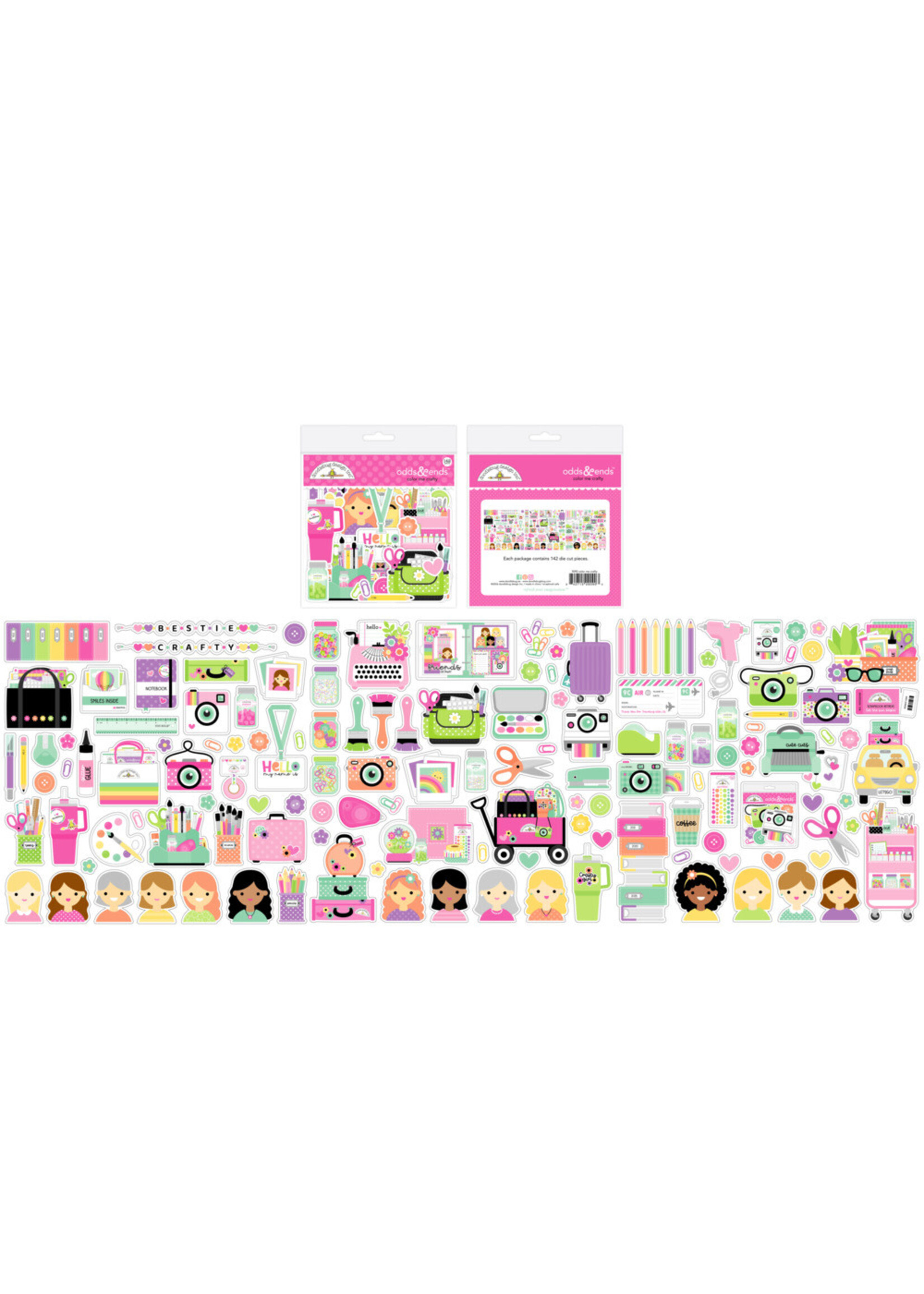 Doodlebug Doodlebug Designs Odds & Ends, Color Me Crafty
