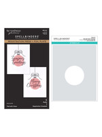 Spellbinders Spellbinders BetterPress & Stencil Bundle, Tied with Cheer