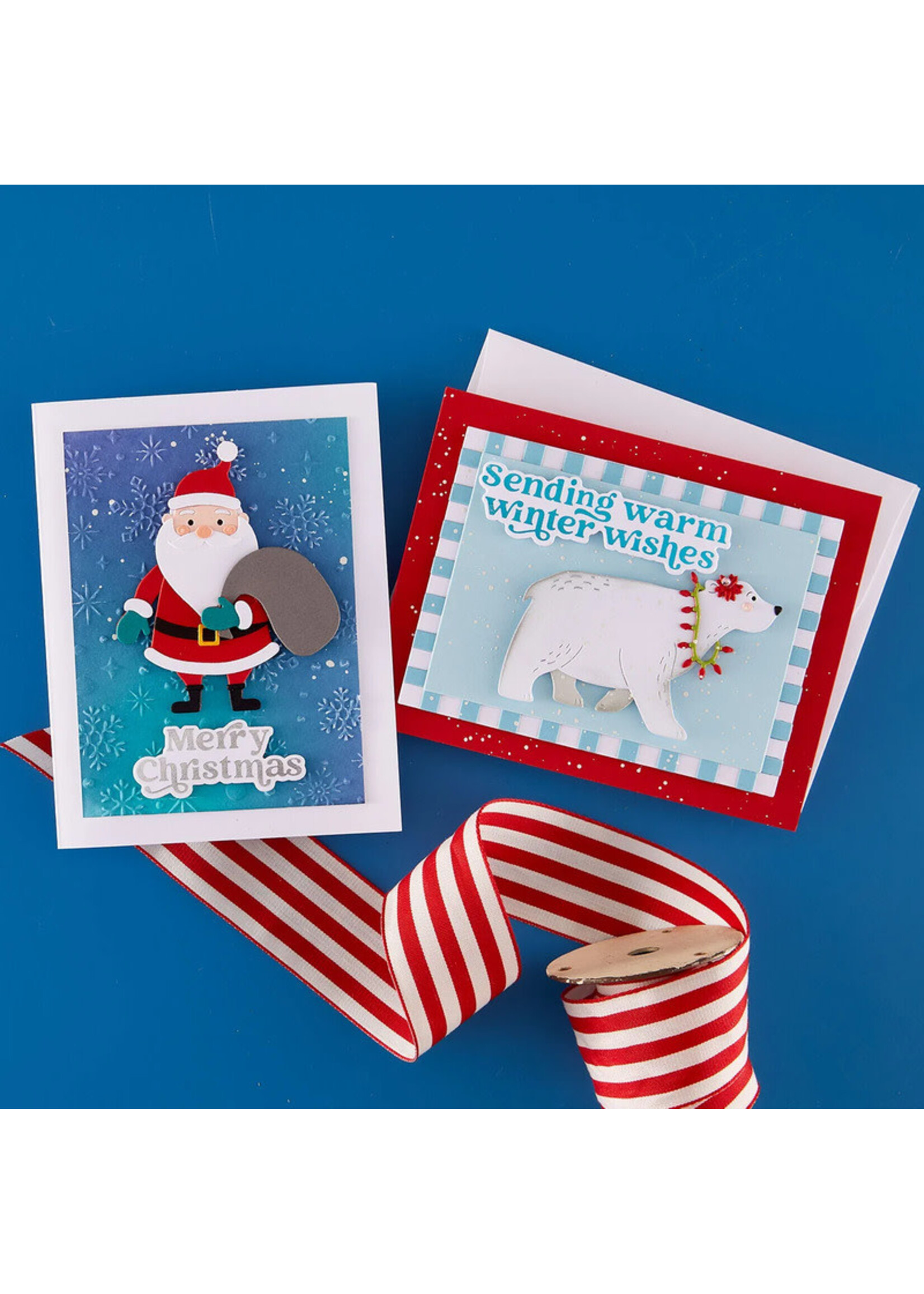 Spellbinders Spellbinders Press & Foil Plate and Die, Joyful Christmas Sentiments