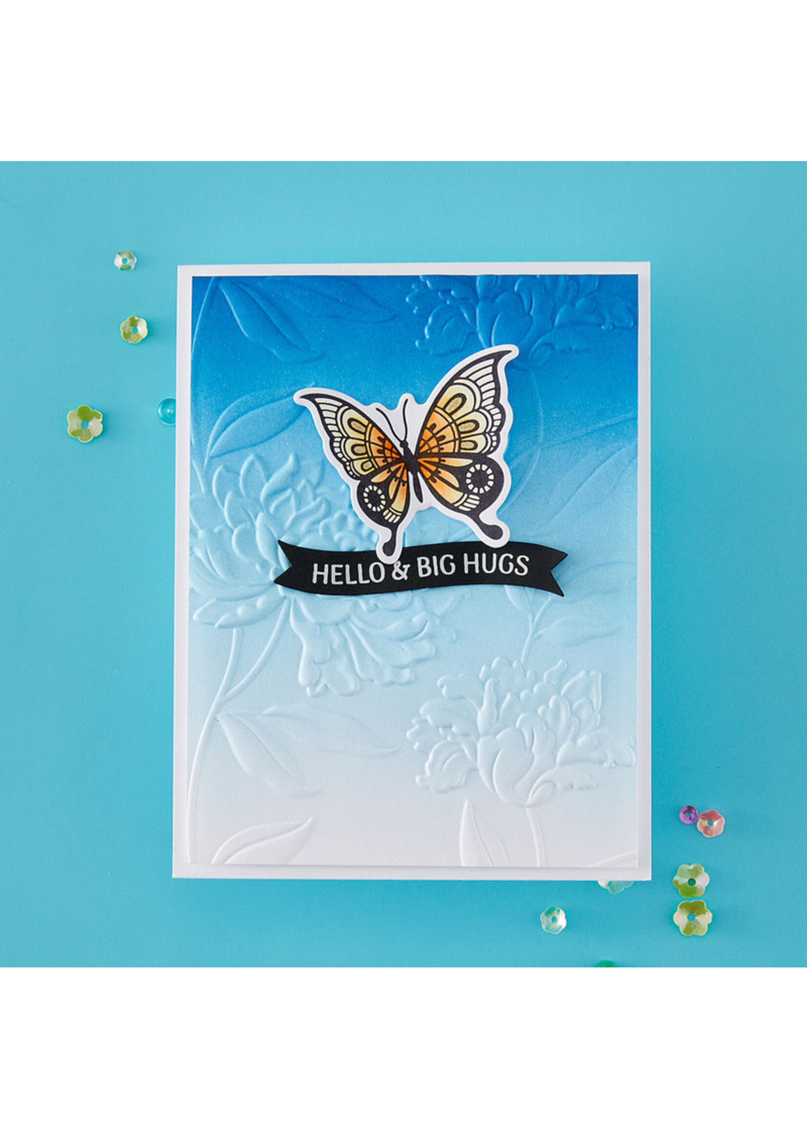 Spellbinders Spellbinders Press & Foil Plate and Die, Signature Sentiments