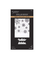 Spellbinders Spellbinders Press & Foil Plate and Die, Winter Peace