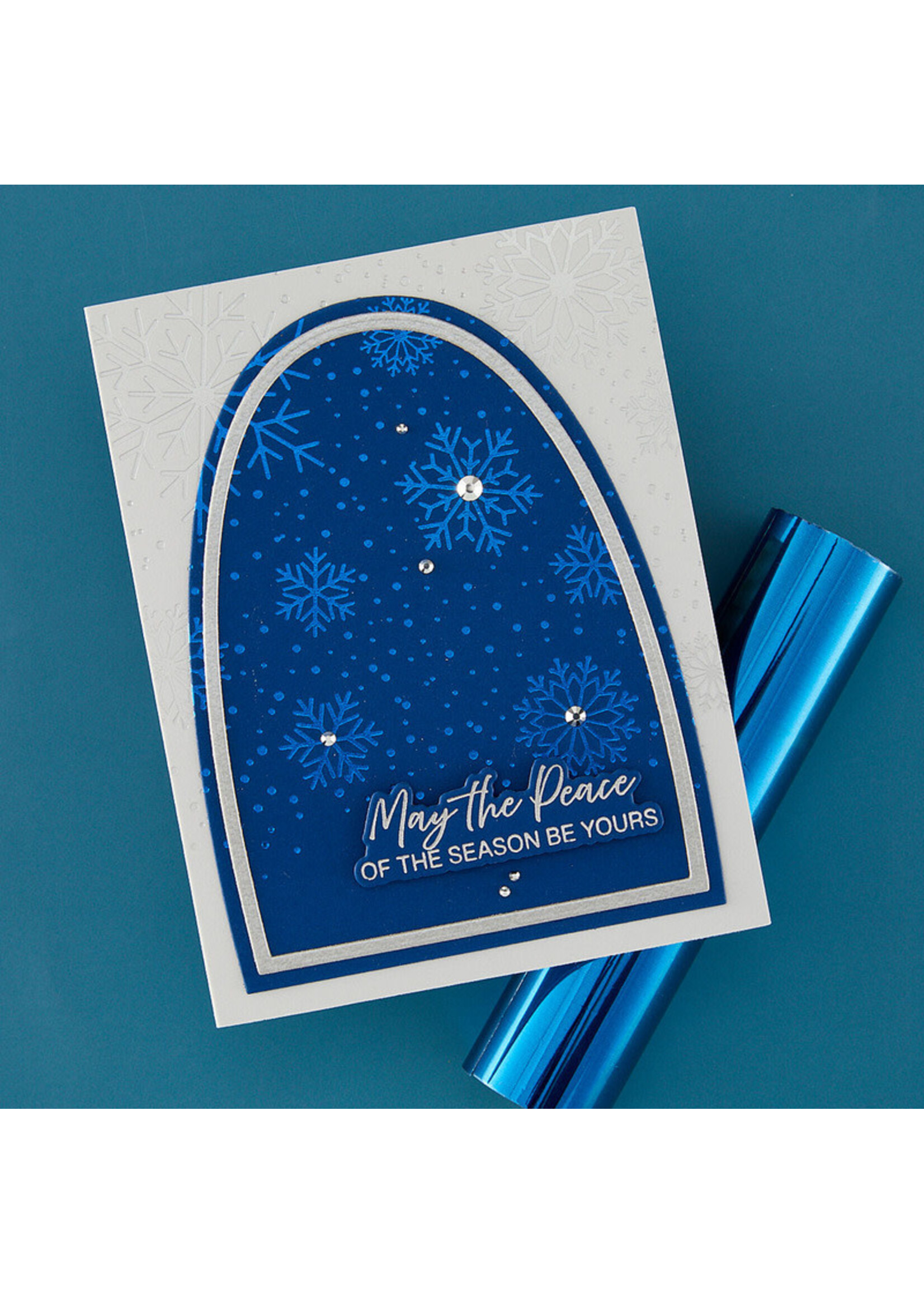 Spellbinders Spellbinders Press & Foil Plate and Die, Winter Peace