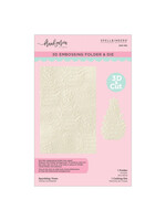 Spellbinders Spellbinders 3D Embossing Folder & Die, Sparkling Trees