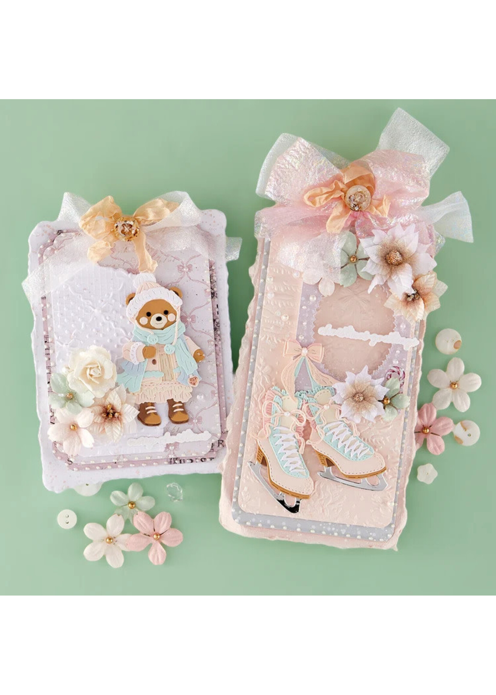 Spellbinders Spellbinders 3D Embossing Folder & Die, Sparkling Trees
