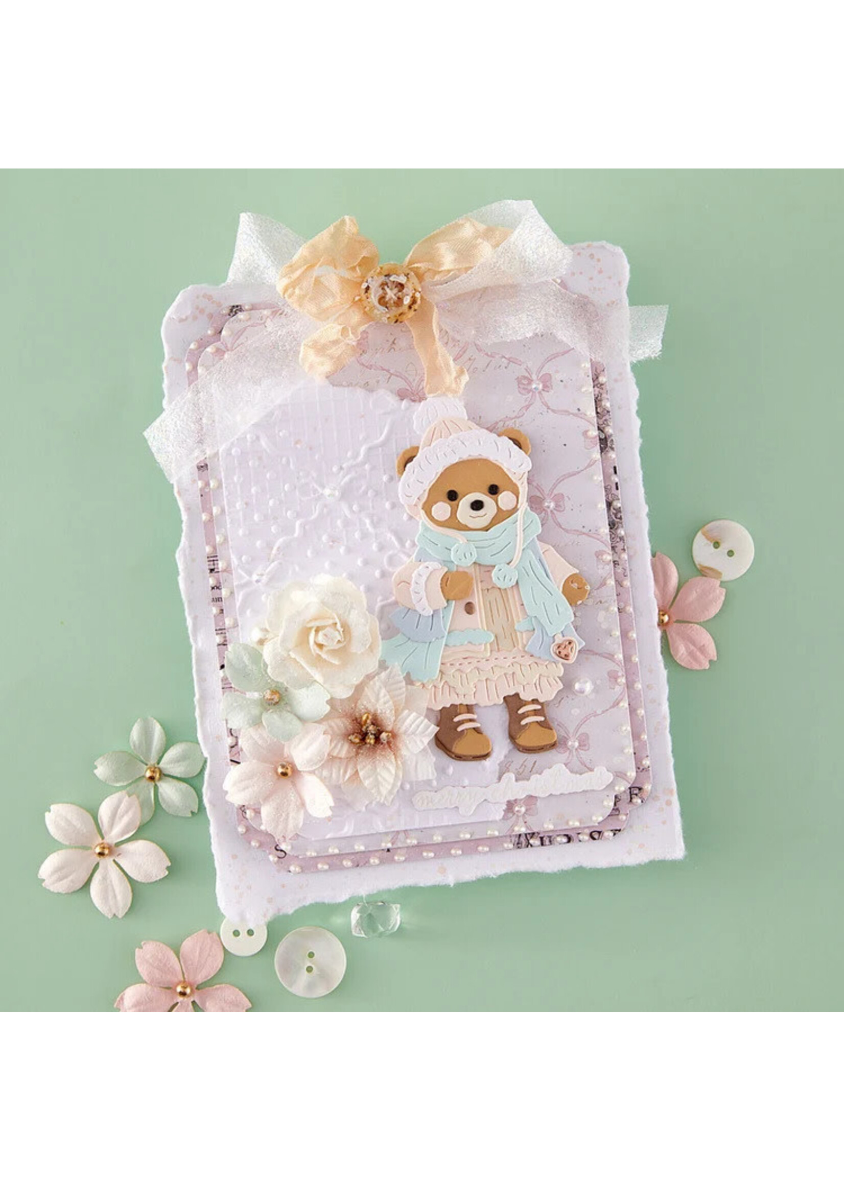 Spellbinders Spellbinders Die, Bundled Up Winter Bear