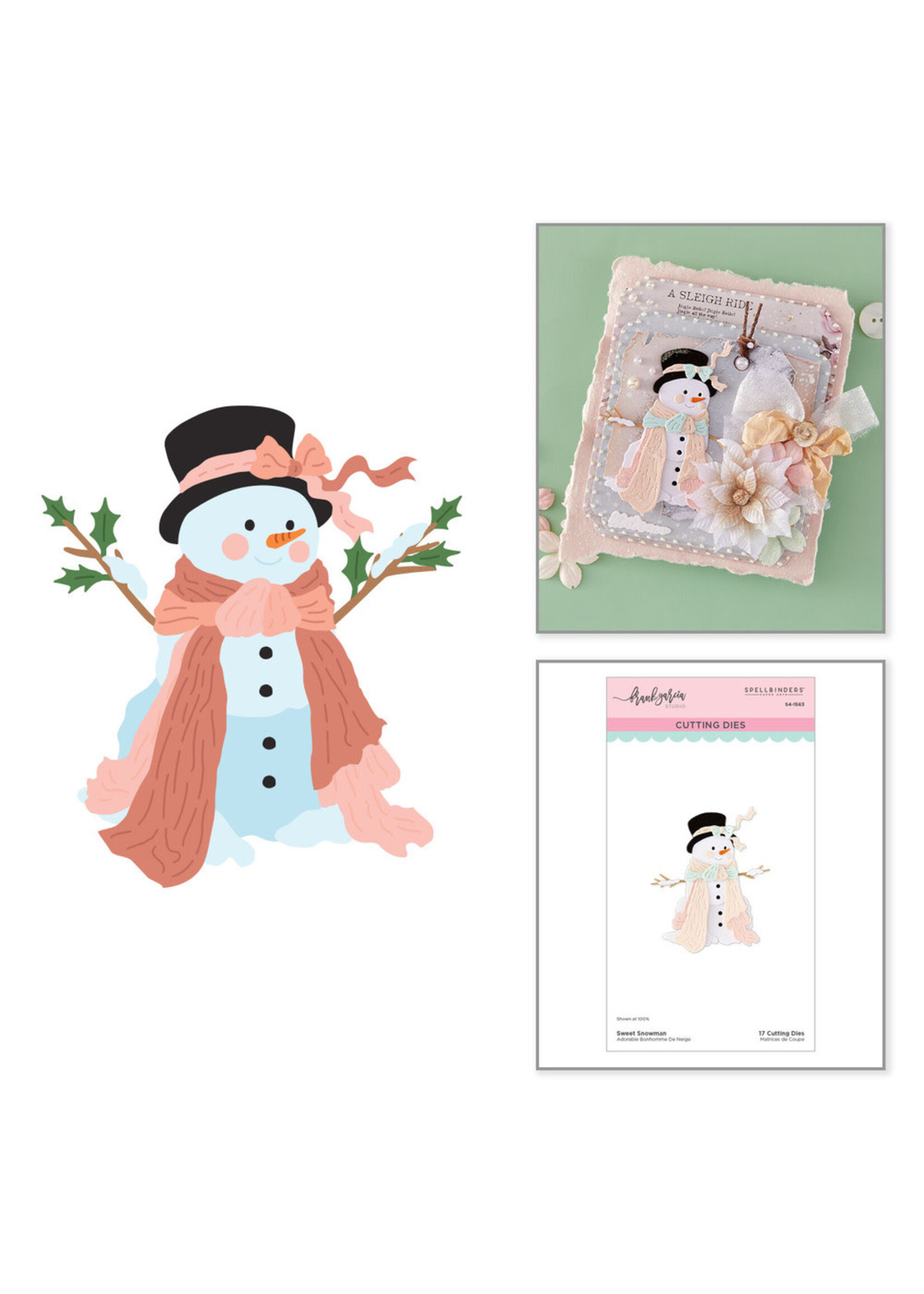 Spellbinders Spellbinders Die, Sweet Snowman