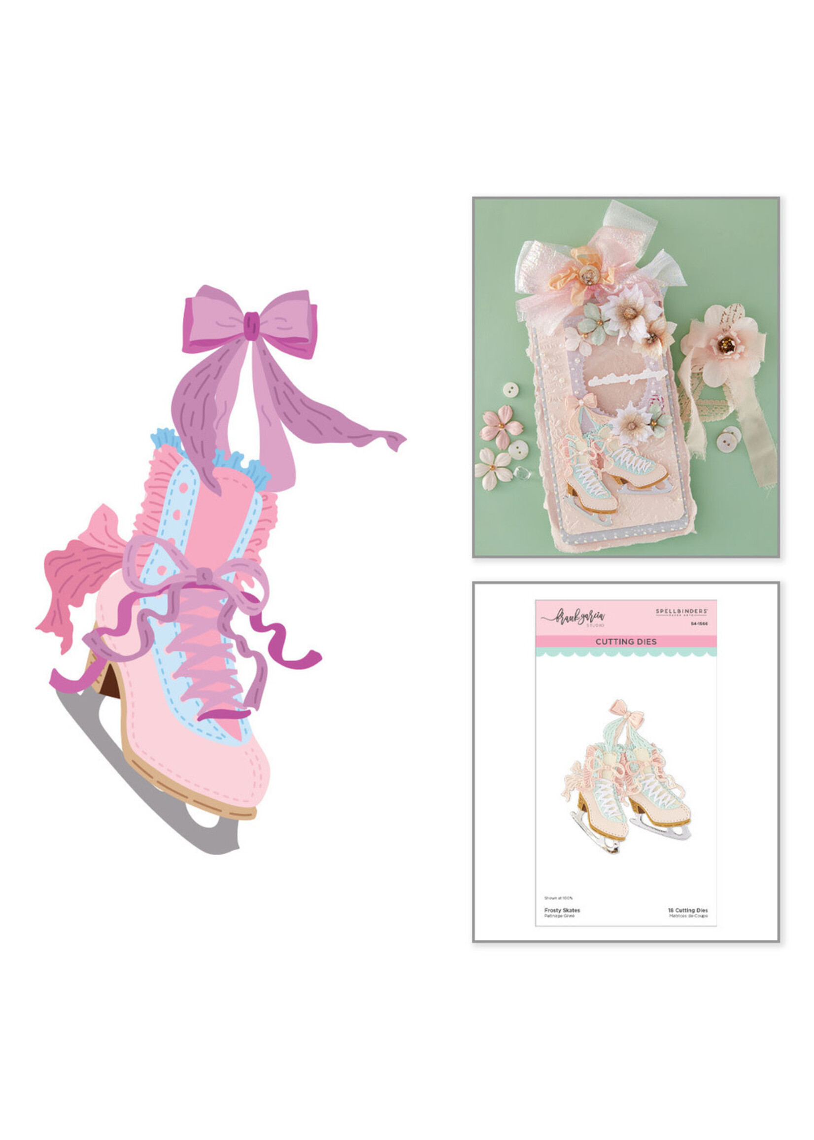 Spellbinders Spellbinders Die, Frosty Skates