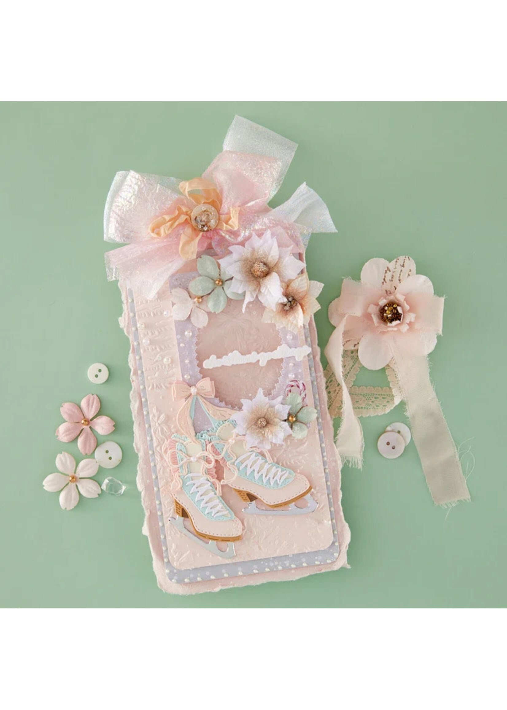Spellbinders Spellbinders Press & Foil Plate and Die, Christmas Blush Sentiments