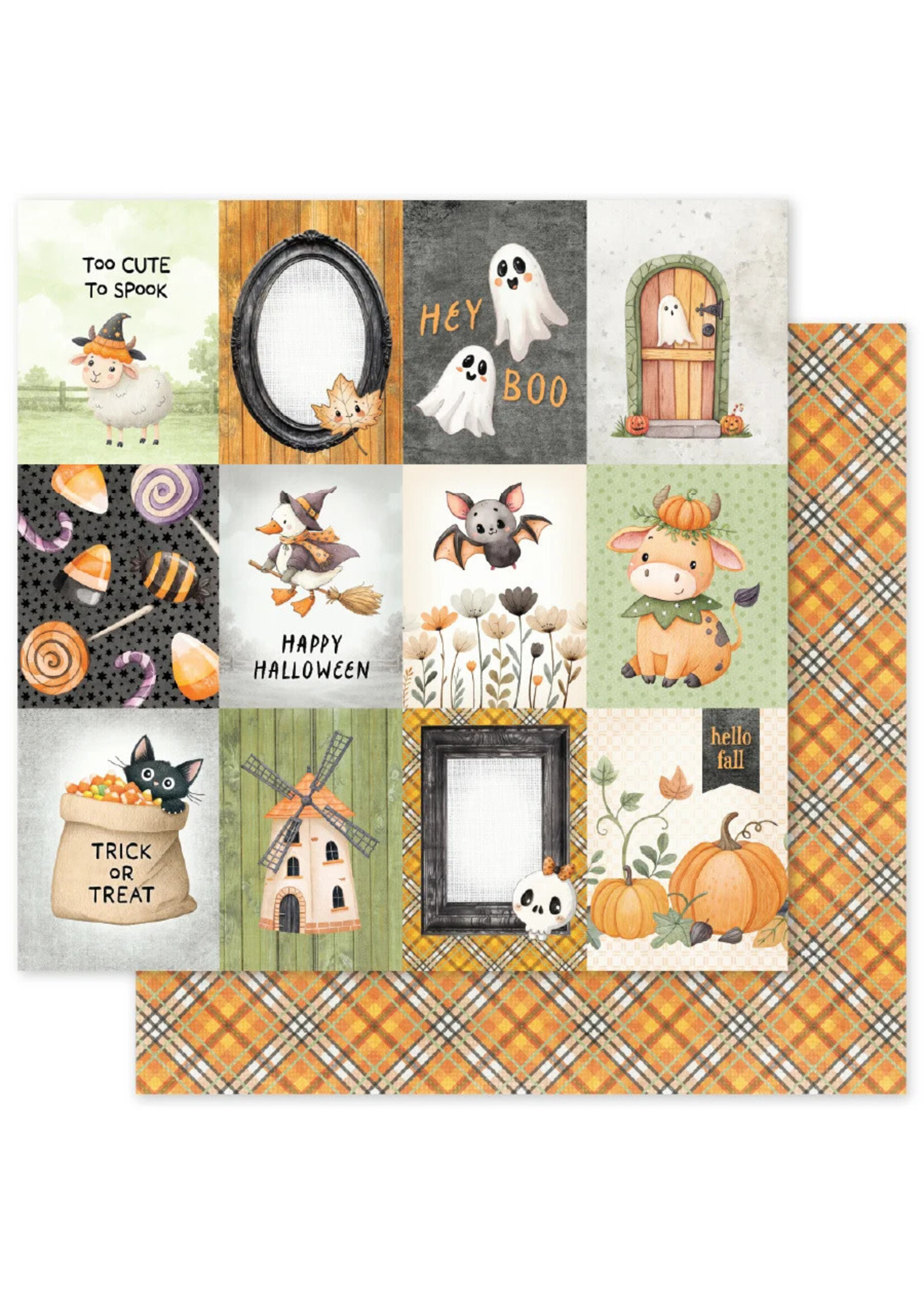 Paper Rose Paper Rose 12x12 Halloween Harvest, C