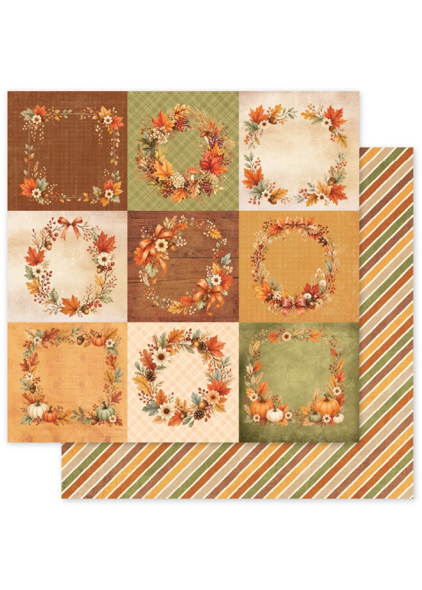 Paper Rose Paper Rose 12x12 Maplewood Cottage Basics, C