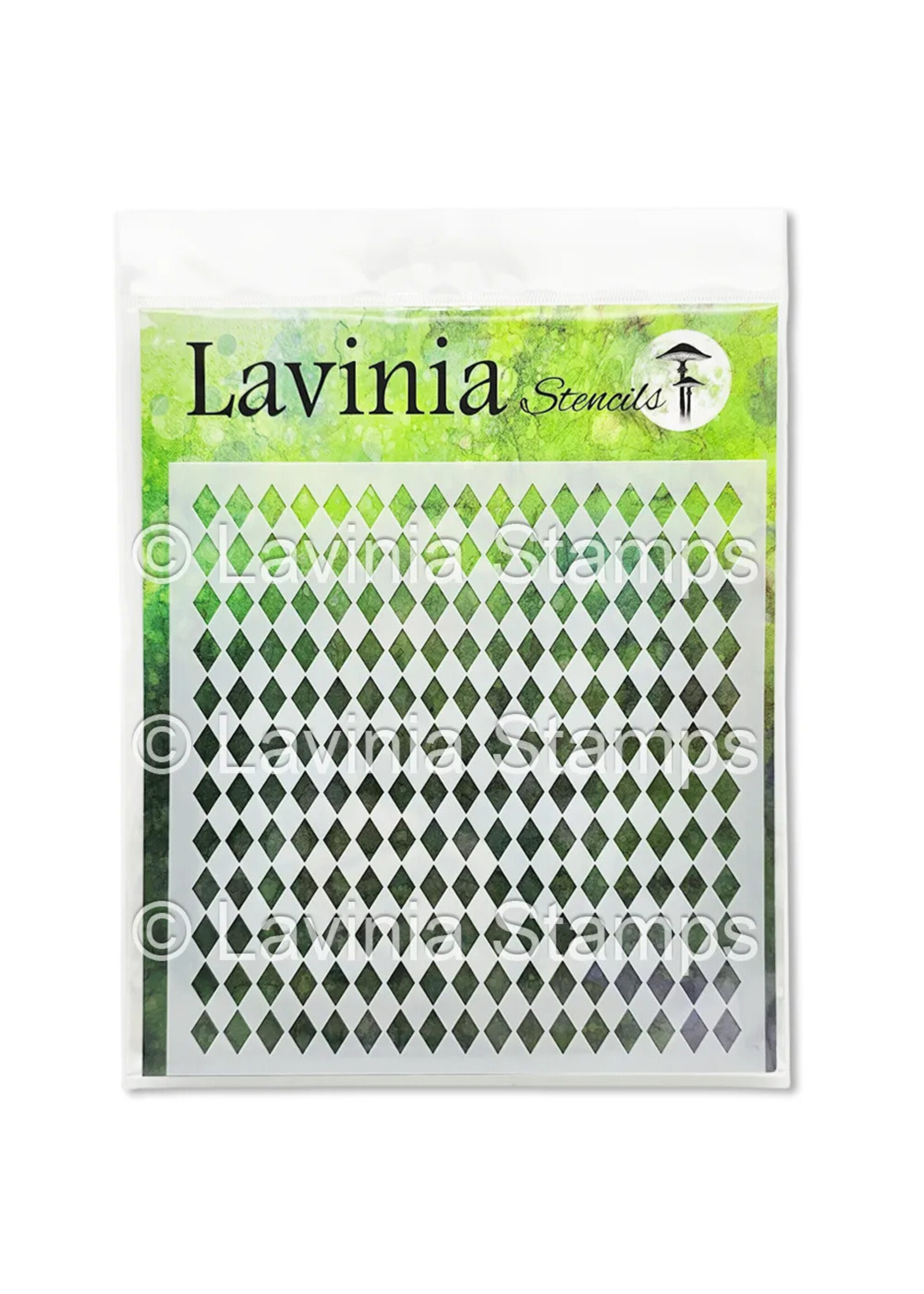Lavinia Lavinia Stencil, Diamond Chequerboard