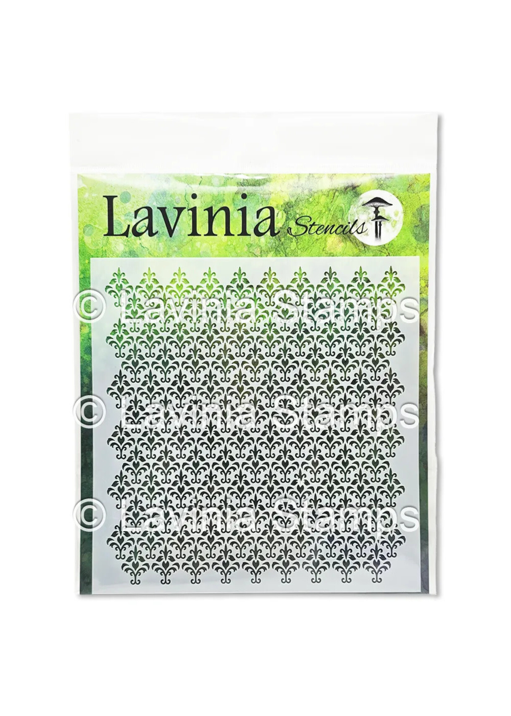 Lavinia Lavinia Stencil, Baroque Flower