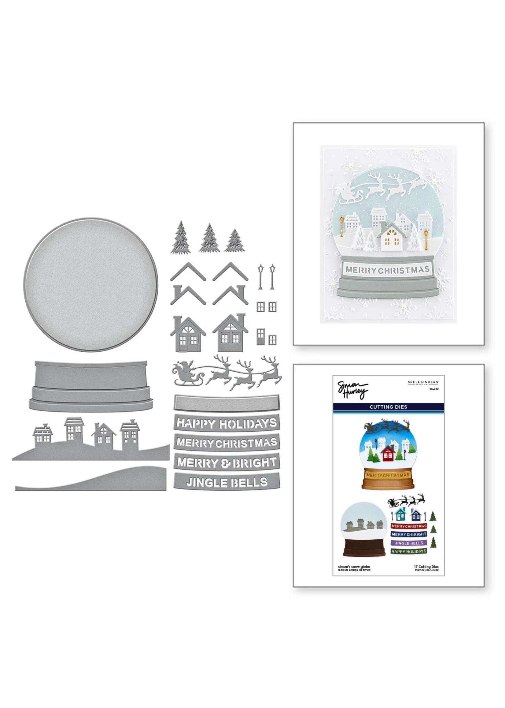 Spellbinders Spellbinders Die, Simon's Snow Globe