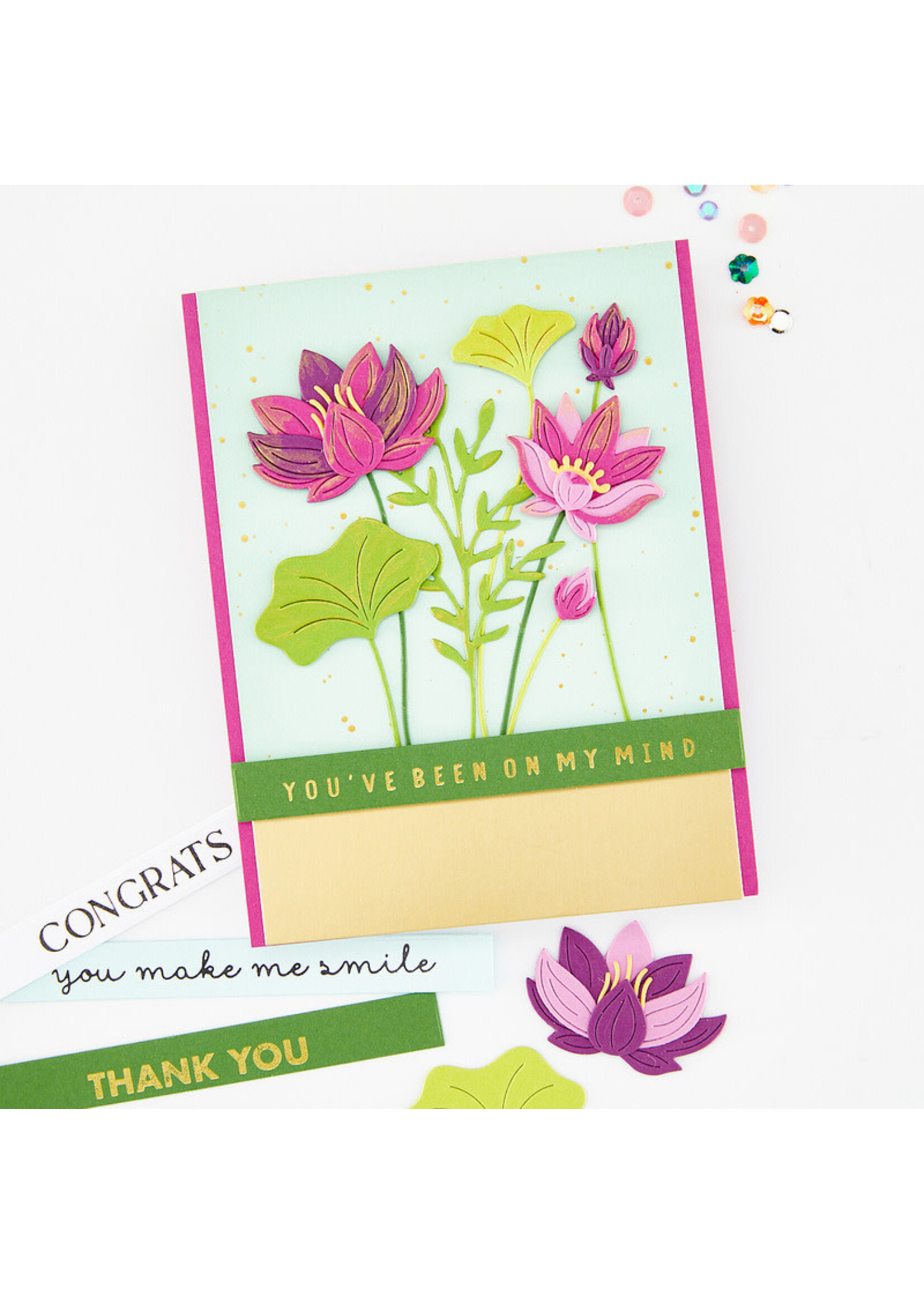 Hero  Arts Hero Arts Letterpress & Foil and Die Bundle, Say It With Style