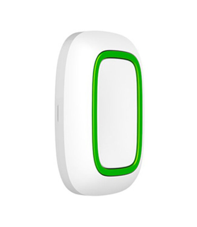 Ajax Button - беспроводная тревожная кнопка (белая)