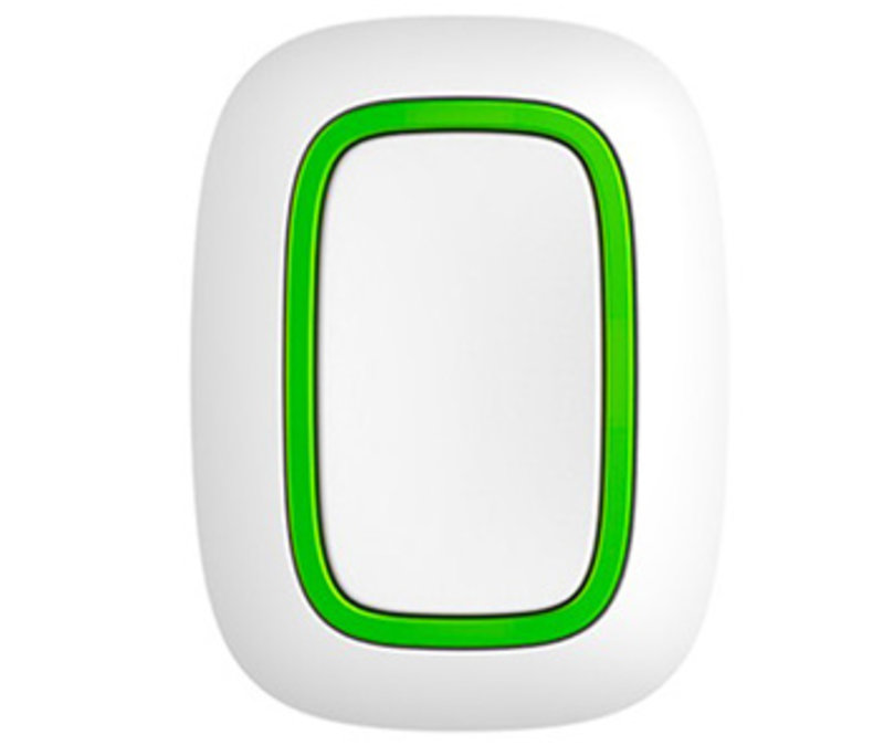 Ajax Button - беспроводная тревожная кнопка (белая)