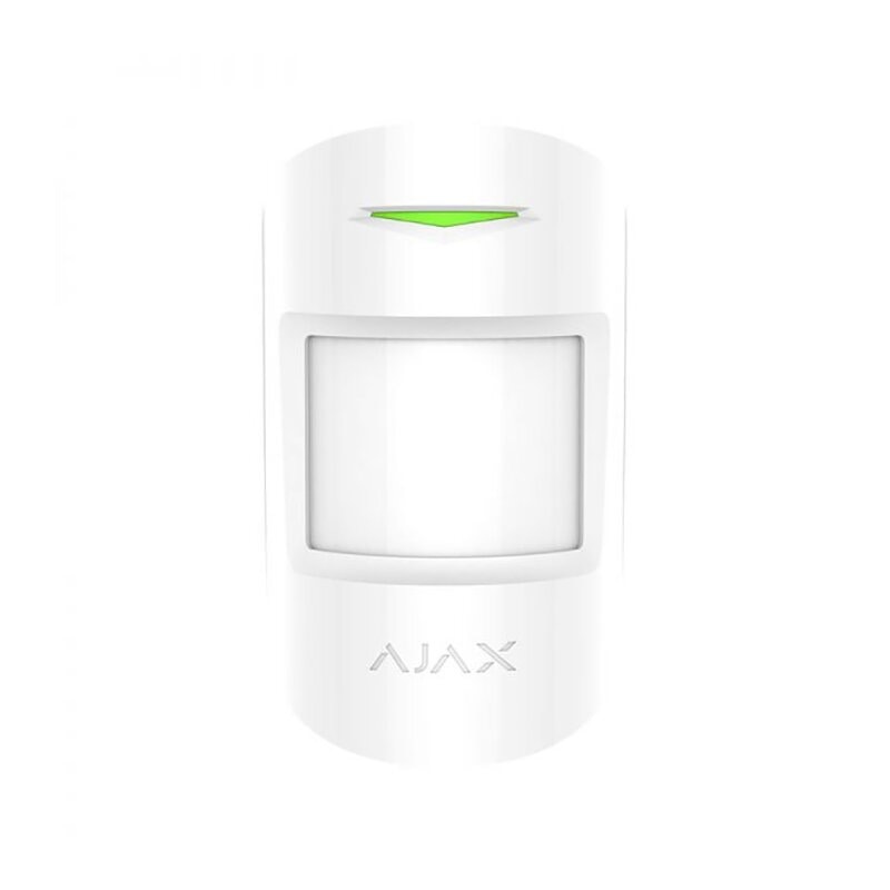 Извещатель аякс. Ajax COMBIPROTECT (White). Датчик Ajax COMBIPROTECT White. Датчик движения и разбития стекла комбинированный. Ajax MOTIONPROTECT (White).