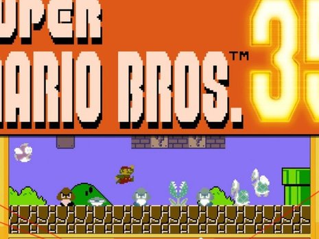Super Mario Bros 35 лет!
