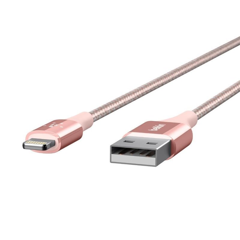 Belkin Belkin MIXIT DuraTek Lightning to USB Cable (Розовое золото)