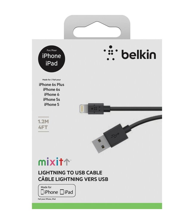 Belkin Belkin Mixit Lightning to USB Cable 1.2m