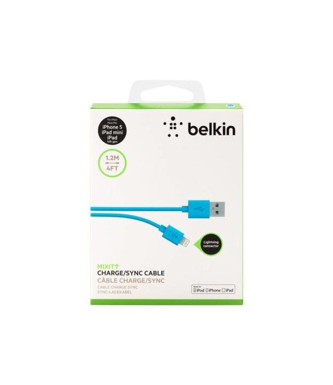 Belkin Belkin Mixit Lightning to USB Cable 1.2m (Синий)