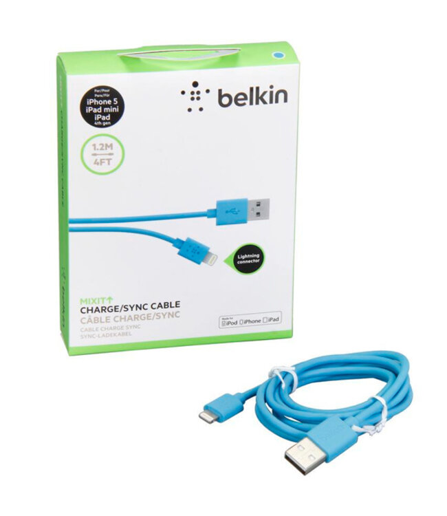 Belkin Belkin Mixit Lightning to USB Cable 1.2m (Синий)