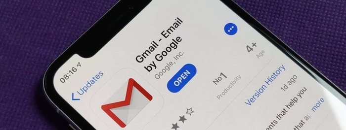 Какие данные собирает приложение Gmail от Google