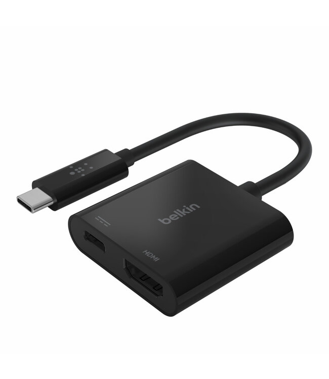 Belkin Belkin USB-C (60W Passthrough Power) to HDMI Adapter (Черный)