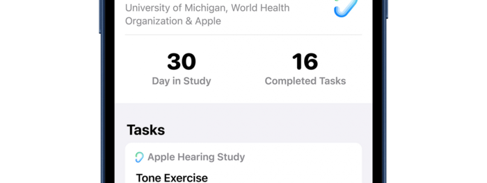 Apple поделилась данными исследования здоровья слуха