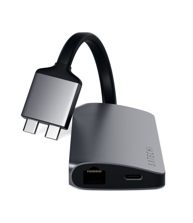 Satechi Satechi USB-C Dual Multimedia Adapter