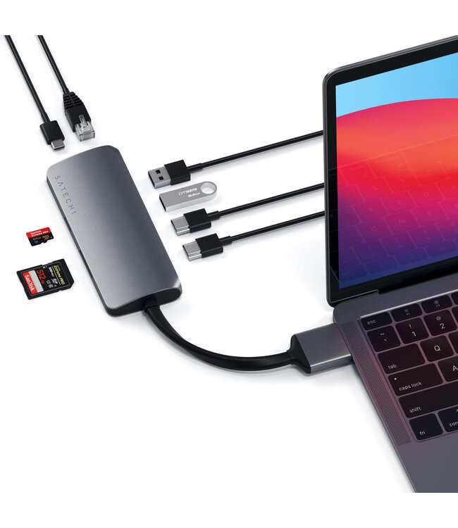 Satechi Satechi USB-C Dual Multimedia Adapter