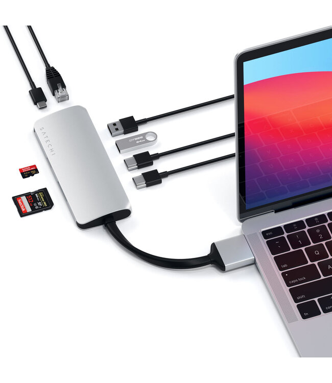 Satechi Satechi USB-C Dual Multimedia Adapter