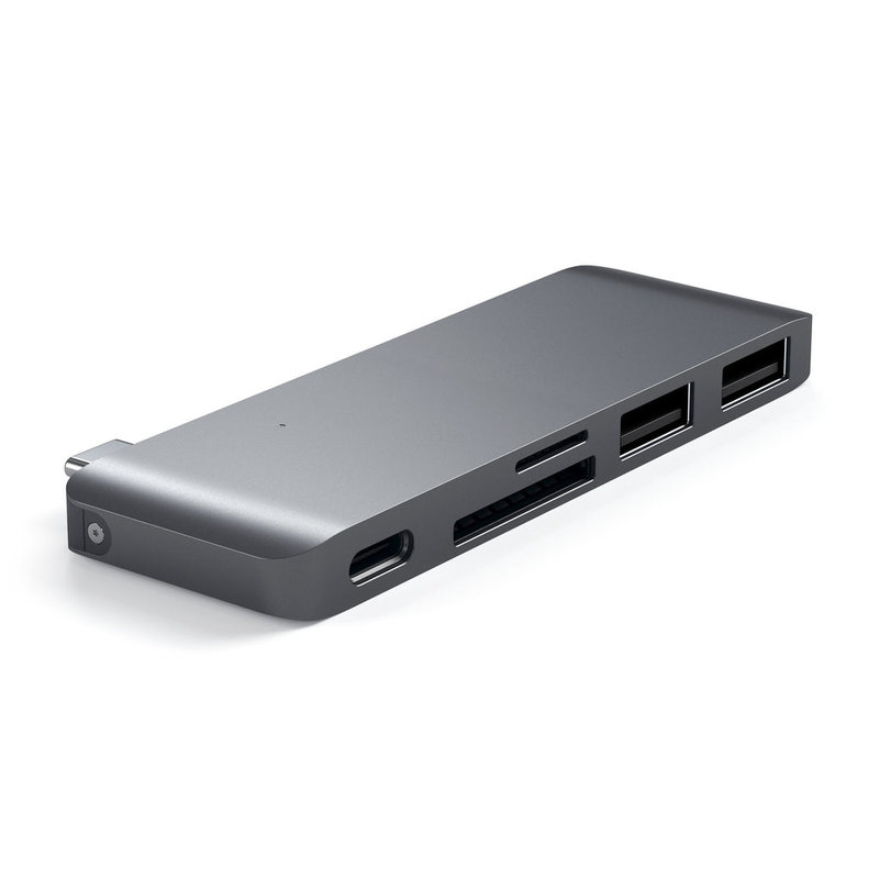 Satechi Satechi Type-C USB Passthrough Hub - Переходник для MacBook