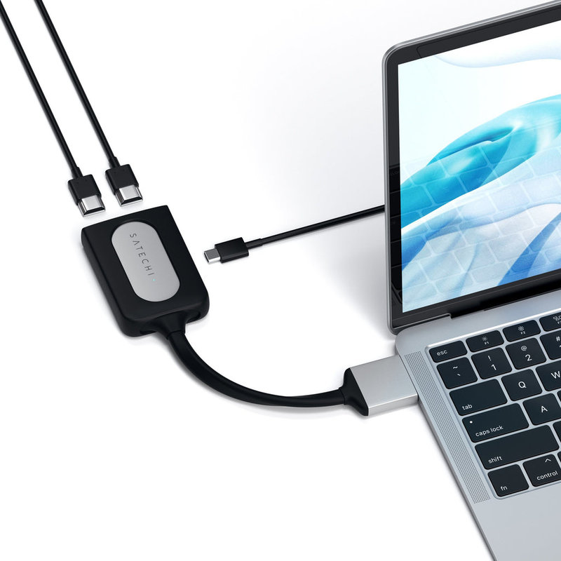 Satechi Satechi USB-C Dual HDMI Adapter