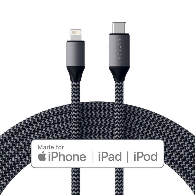 Satechi Satechi USB-C to Lightning Cable 1.8m